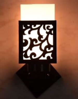 Complete Interier Artistic Wooden Wall Lamp