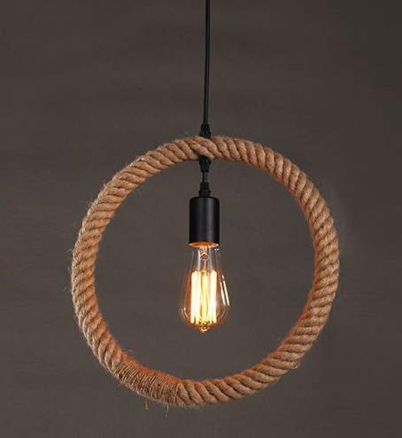 Rope (Circle rope ceiling wall lamp)