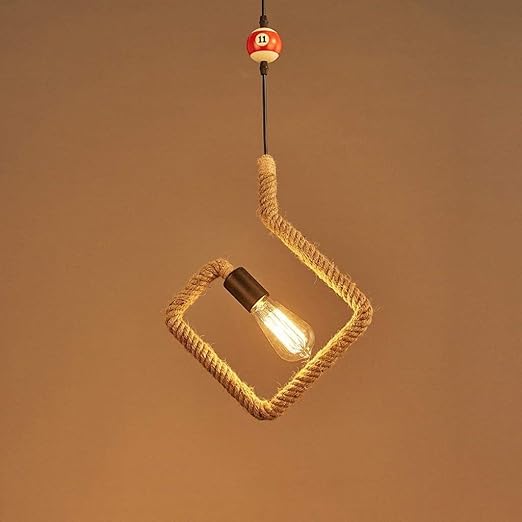 Square (Rope ceiling wall lamp)